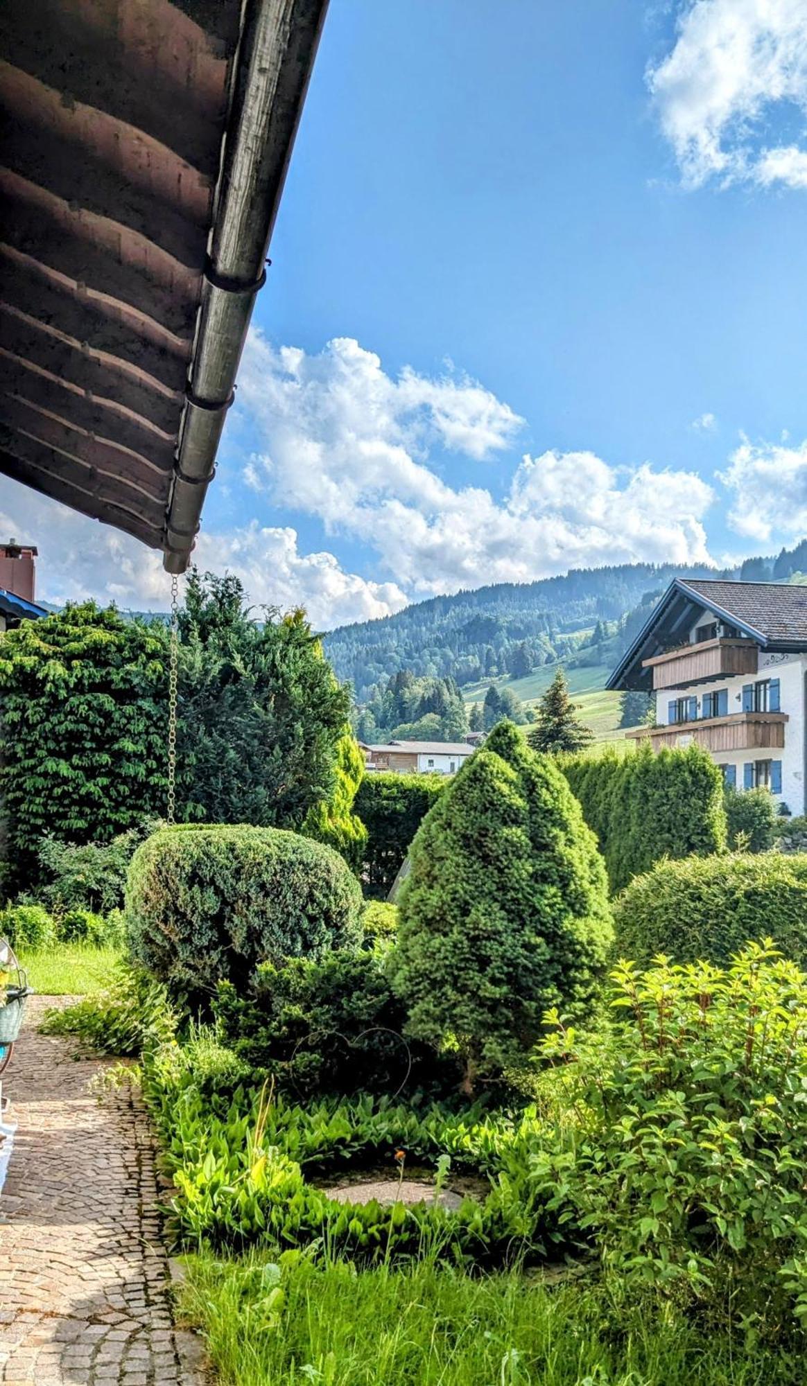 Ferienwohnung Alpenglueck In Bolsterlang Sommerbergbahn Kostenlos エクステリア 写真