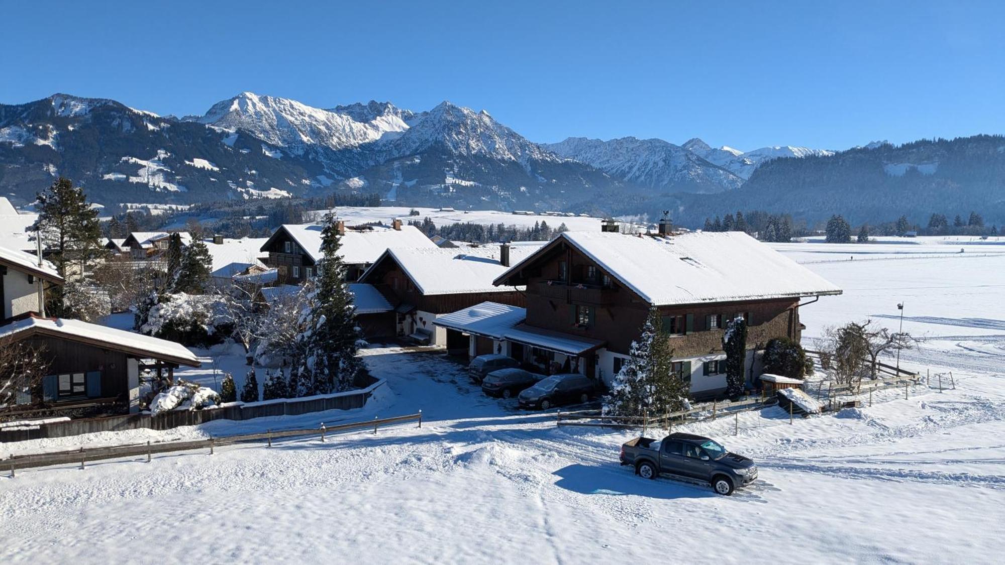 Ferienwohnung Alpenglueck In Bolsterlang Sommerbergbahn Kostenlos エクステリア 写真